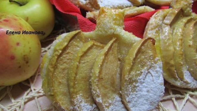 Рецепт слоек с яблоками
