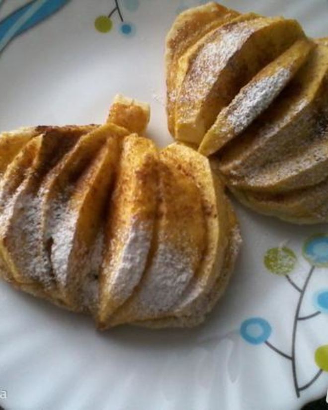 Рецепт слоек с яблоками
