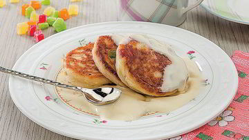 Рецепт Банановых сырников с цукатами