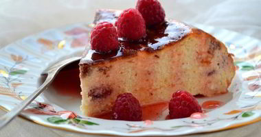 Рецепт Малинового творожника