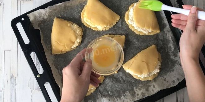 Рецепт сочников из песочного теста