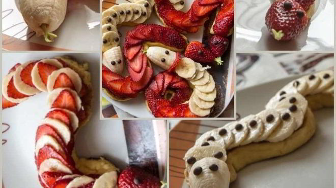 Рецепт сырников фруктовая змея