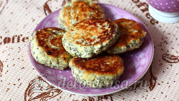 Рецепт Сырников с маком