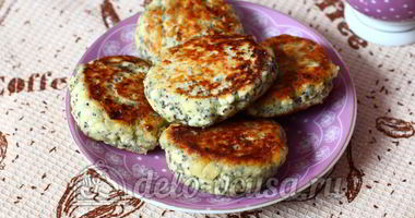 Рецепт Сырников с маком