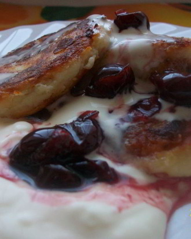 Рецепт сырников с сухофруктами