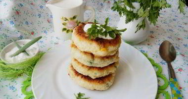 Рецепт Сырников закусочных с кукурузой