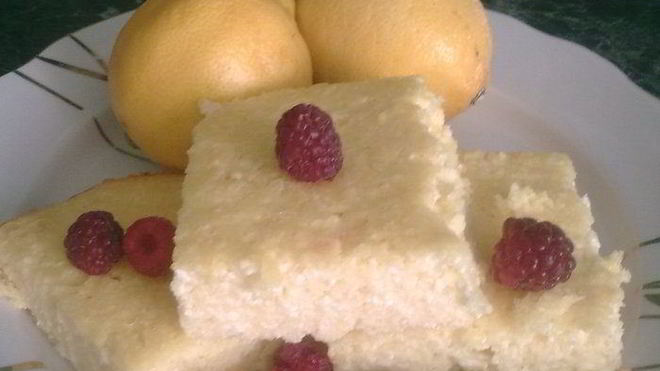 Рецепт творожника лимонного без муки