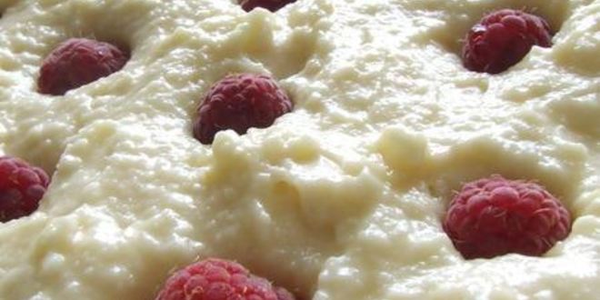 Рецепт творожника с малиной