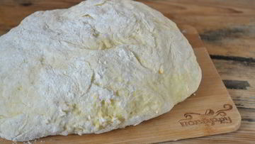 Рецепт Бездрожжевого теста с сыром