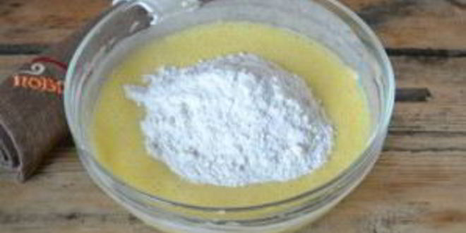 Рецепт бездрожжевого теста с сыром