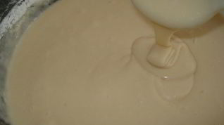 Рецепт Бисквитного теста на кефире