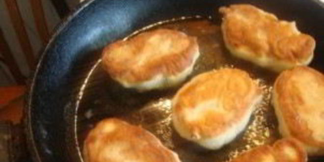 Рецепт дрожжевого теста для жареных пирожков