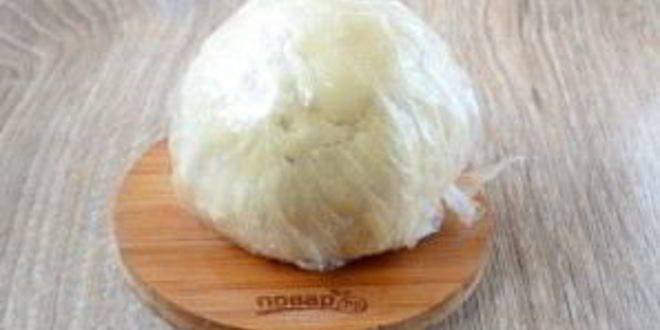 Рецепт слоеного теста