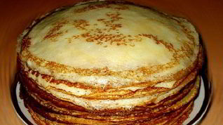 Рецепт Теста для блинчиков