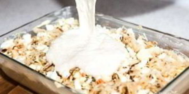 Рецепт теста на кефире для пирога с капустой