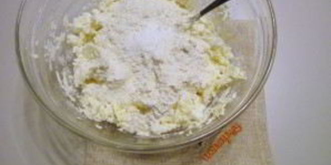 Рецепт творожного теста для печенья