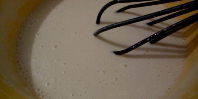 Рецепт блинного торта с вишней