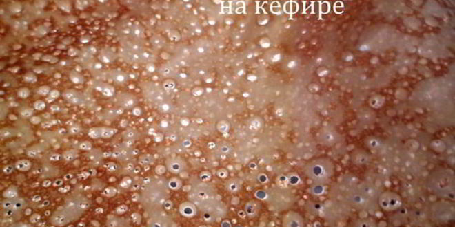 Рецепт блинного торта с вишней