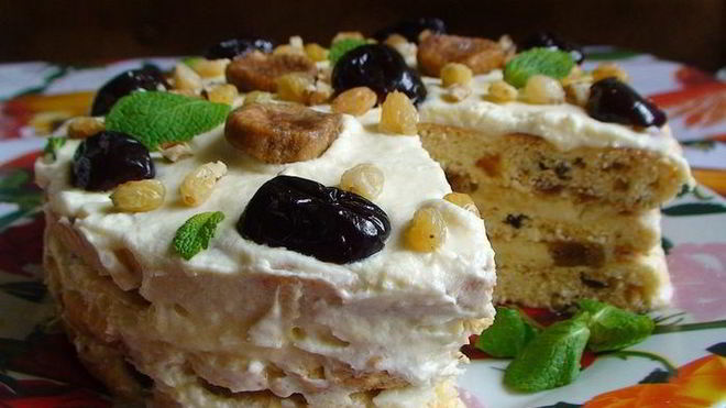 Рецепт финикового торта