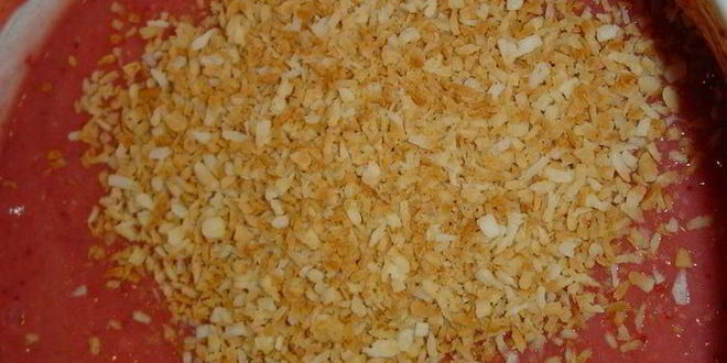 Рецепт клубнично-кокосового торт