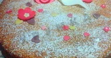 Рецепт Миндально-яблочного торт