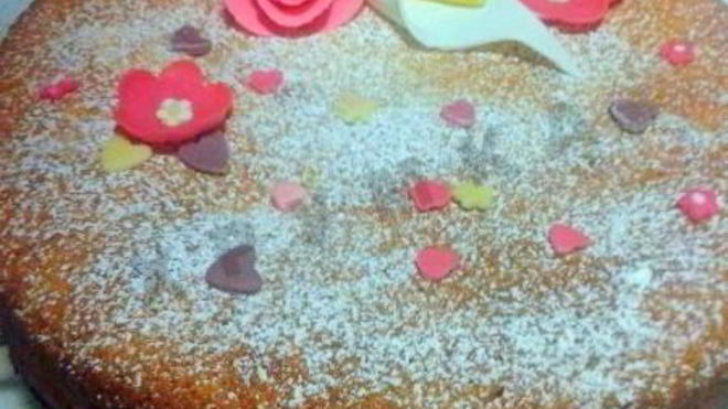 Рецепт миндально-яблочного торт