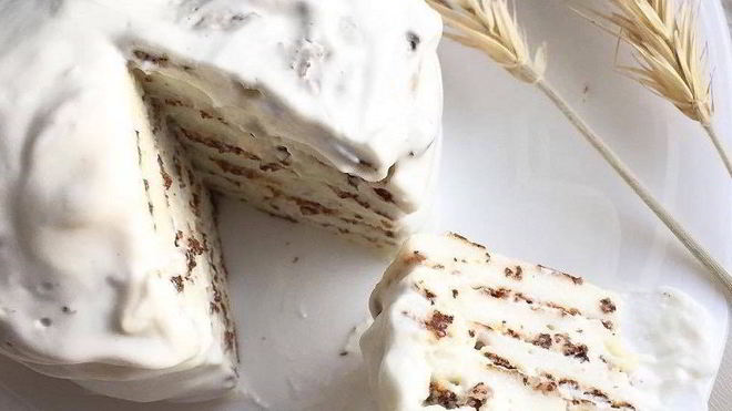 Рецепт низкокалорийного торта