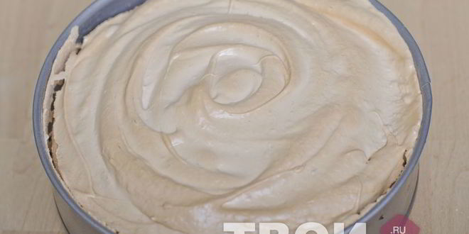 Рецепт орехового торта с меренгой