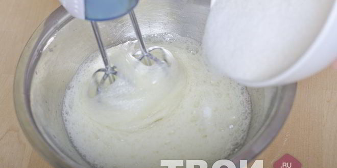 Рецепт орехового торта с меренгой