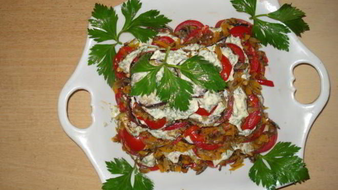 Рецепт овощного торта