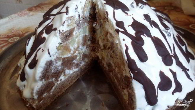 Рецепт панчо с ананасами