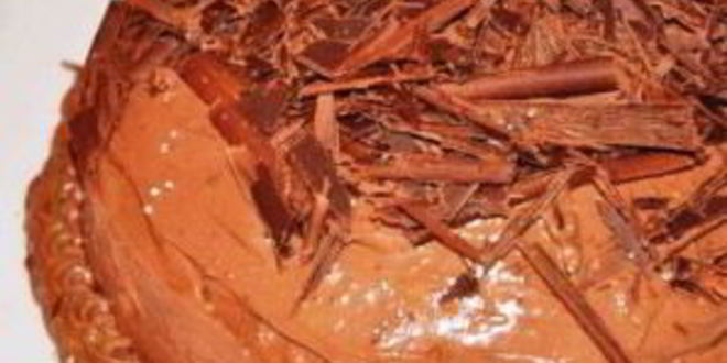 Рецепт шоколадного торта с шоколадной стружкой