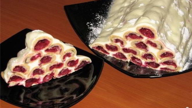 Рецепт торта дрова под снегом