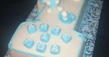 Рецепт Торта Единичка для мальчика