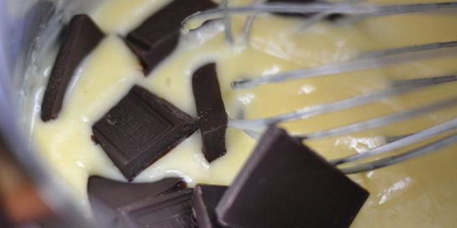 Рецепт торта наполеон шоколадно-сливочный