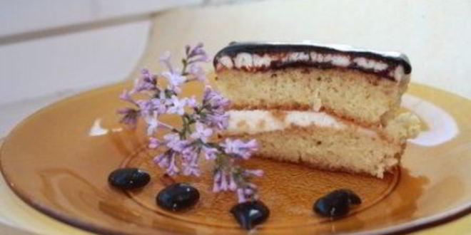 Рецепт торта нежность с кремом птичье молоко