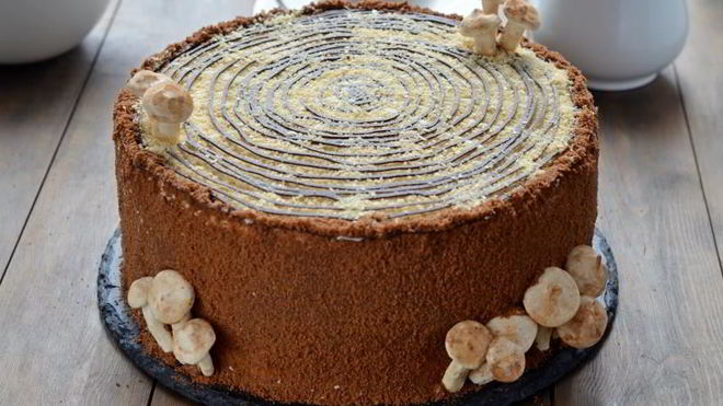 Рецепт торта пенек