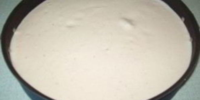 Рецепт торта с йогуртом и желатином