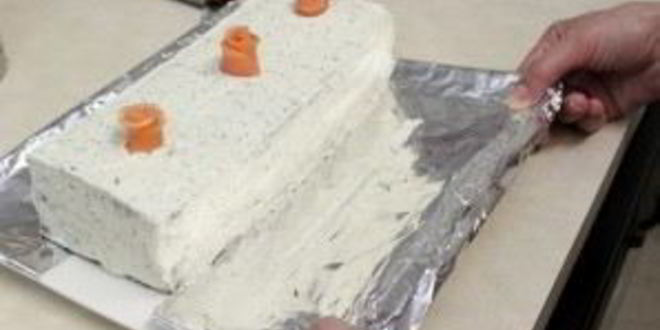 Рецепт торта с копченым лососем