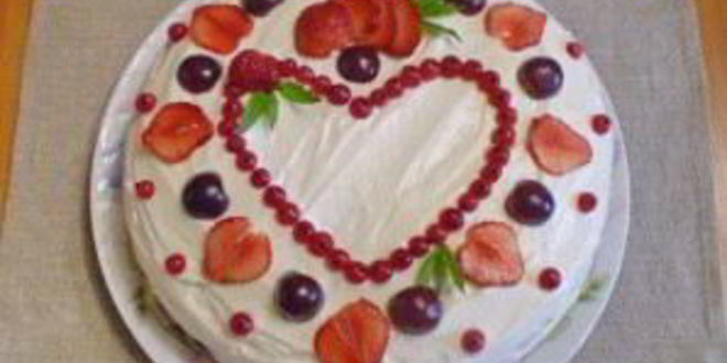 Рецепт торта с ягодами