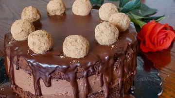 Рецепт Торта Шоколадное наслаждение