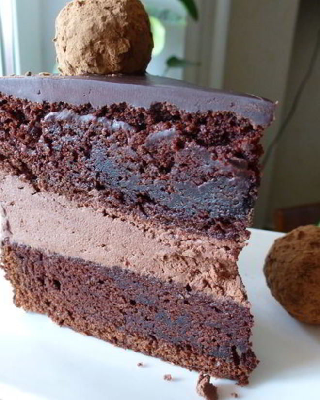 Рецепт торта шоколадное наслаждение