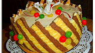 Рецепт Торта Сладкого фейерверк