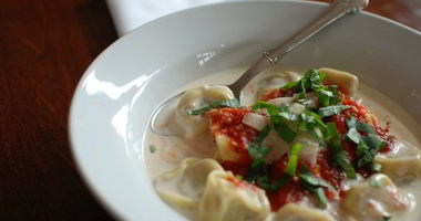 Рецепт Тортеллиней в сливочном соусе