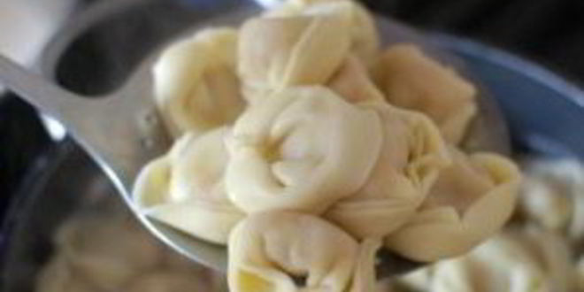 Рецепт тортеллиней в сливочном соусе