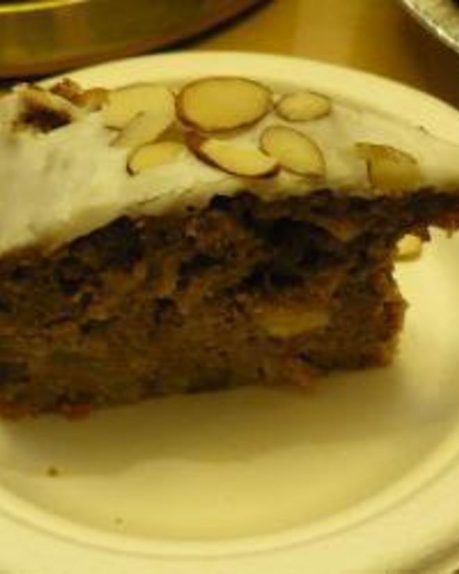 Рецепт яблочно-орехового торт