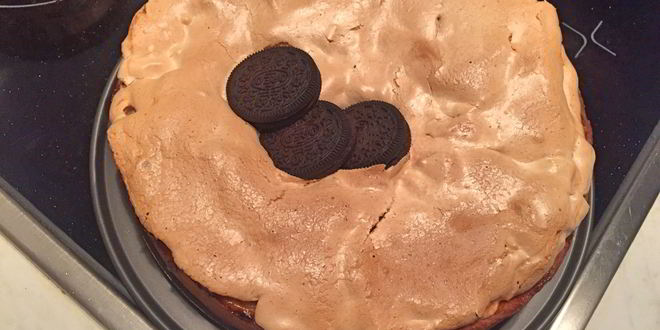 Рецепт Яблочного торта с безе