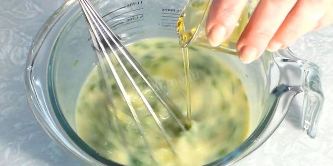 Рецепт закусочного торта из цукини