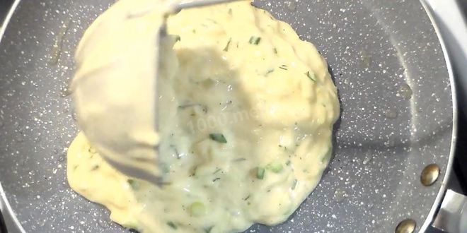 Рецепт закусочного торта из цукини