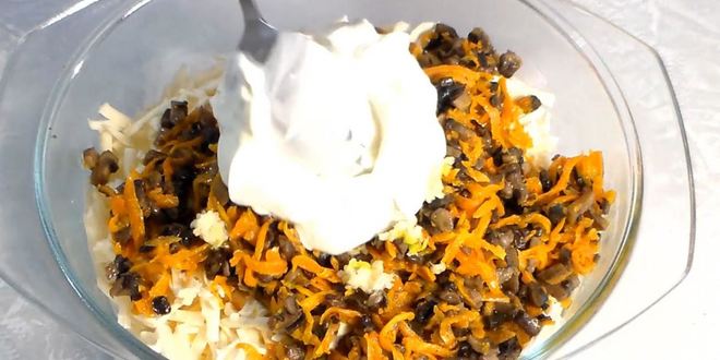 Рецепт закусочного торта из цукини